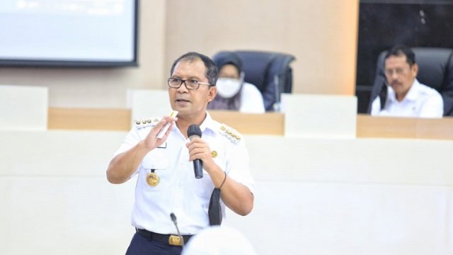 Walikota Makassar Moh. Ramdhan &ldquo;Danny&rdquo; Pomanto akan launching tim Detector Makassar Recover di lapangan Karebosi, Jumat (2/7/2022).