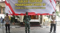 Panglima TNI Tinjau Isolasi Terpusat di Sleman, Ingatkan Tetap Tegakkan Prokes