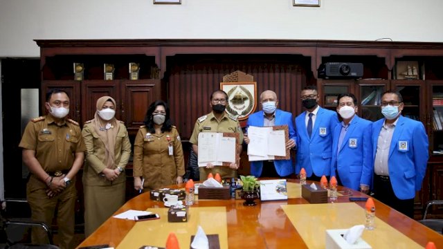 Danny Teken MoU dengan Unifa, Lanjutkan Kerjasama Bidang Pendidikan