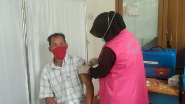 Warga di Sinjai Antusias Ikuti Vaksinasi Covid