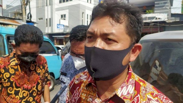 Direktur Utama Perumda Parkir Makassar Raya, Irhamsyah Gaffar. (int)