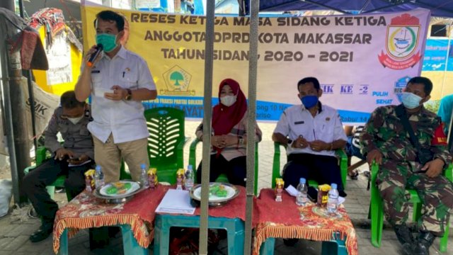 Nurul Hidayat Serap Aspirasi Soal Drainase dan BPJS