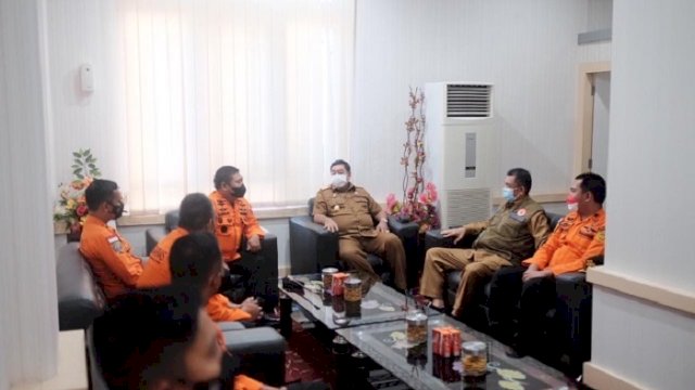 Kepala Basarnas Sulsel Temui Sekprov, Bahas Pencarian dan Pertolongan