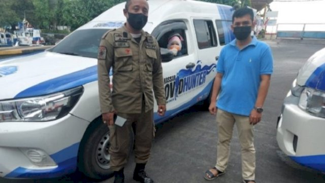 Lurah Mamajang Dalam Antar Warganya Ikut Isolasi Apung KM Umsini