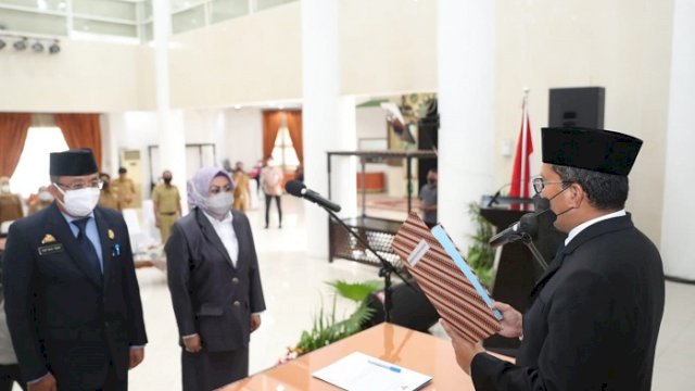 Danny Lantik 2 Pejabat Tinggi Pratama Pemkot Makassar, Ini Pesannya