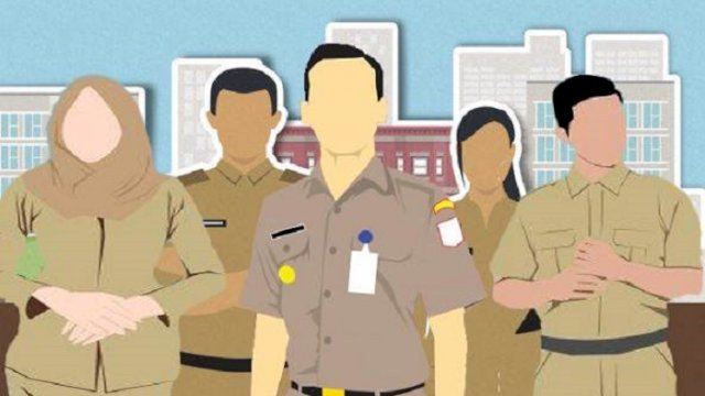 ilustrasi: Aparatur Sipil Negara tetap masuk pada 10 Agustus besok. (int)