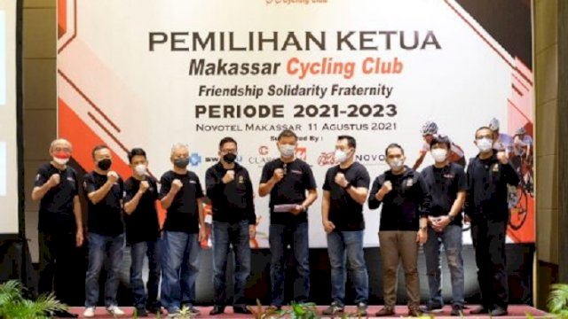 Anggiat Sinaga Mundur, Arissanto Wijaya Terpilih Pimpin Makassar Cycling Club