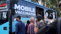 Layanan Mobile Vaccinator ‘Diserbu’ Warga, Antusiasme Vaksin di Sulsel Tinggi