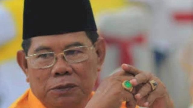 Mantan Bupati Selayar Syahrir Wahab.