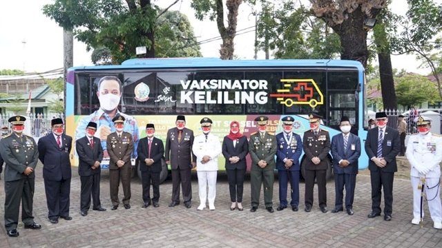 Mobile Vaksinator Akan Sasar Wilayah Mamminasata