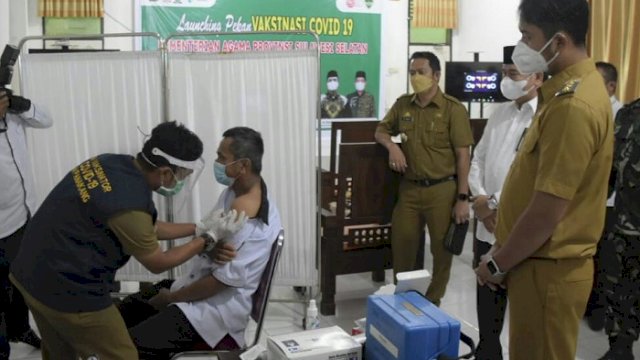 Kemenag Sinjai: Hari Ini Vaksinasi untuk 100 Siswa Madrasah