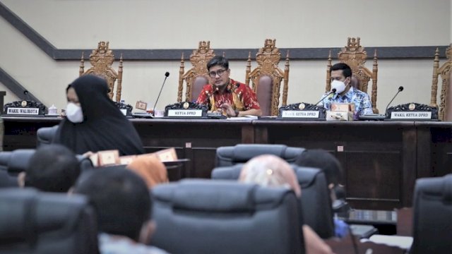Banggar DPRD Makassar Gelar Rapat Pembahasan Rancangan PPAS Perubahan APBD 2021