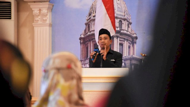 Anggota DPRD Makassar, Kasrudi sosialisasikan Perda Perlindungan, Pemberdayaan Pasar Tradisional dan Penataan Pasar Modern, di Hotel Grand Town, Jumat (24/9/2021).