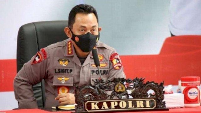 Kapolri Jenderal Listyo Sigit Prabowo.