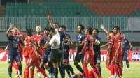 PSM Ditahan Imbang 10 Pemain Arema FC