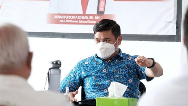 Ketua PMI Sulsel, Adnan Purichta Ichsan.