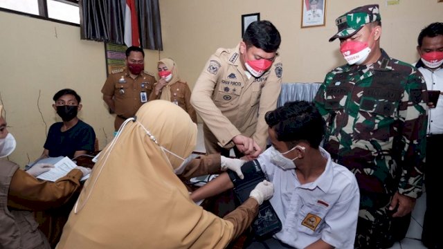 10.600 Pelajar di Gowa Sudah Divaksin