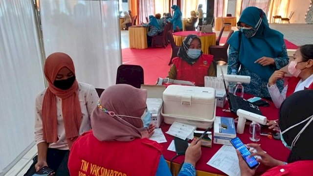 PKK Sulsel Kebut Vaksinasi Serentak 24 Kabupaten/Kota, Target 100 Orang per Desa