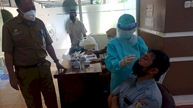 Sekretariat DPRD Makassar Sediakan Layanan Rapid Antigen, Dahyal: Proteksi Diri Sejak Dini