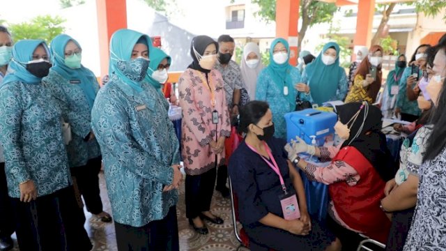 Launching Vaksinasi Covid-19 bagi Ibu Hamil, Ini Harapan Indira Yusuf Ismail