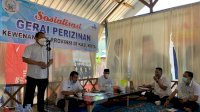 Dinas PMPTSP Sulsel Gelar Sosialisasi Gerai Perizinan Perikanan Kewenangan Provinsi di PPI Beba Takalar