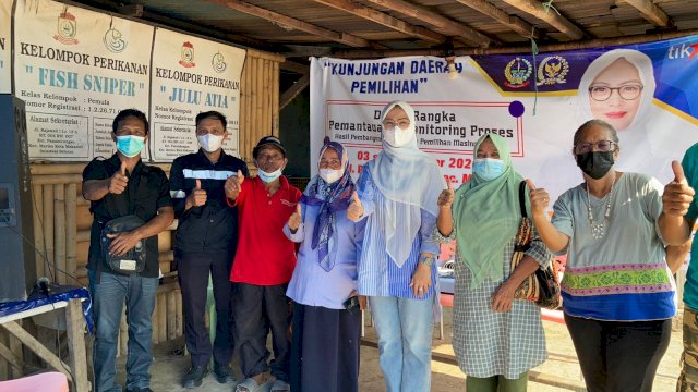 Ketua Komisi B DPRD Sulsel, Andi Rachmatika Dewi melakukan Kunjungan Daerah Pemilihan (Kundapil), di Kelurahan Panambungan, Kecamatan Mariso, Senin (4/10/2021).