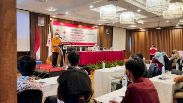 PMI Makassar Gelar Orientasi Perekrutan Anggota Sibat, Begini Harapan Deng Ical