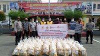Bersinergi Koperasi Sahabat Mitra Sejati, Polres Gowa Salurkan 100 Paket Sembako untuk Warga