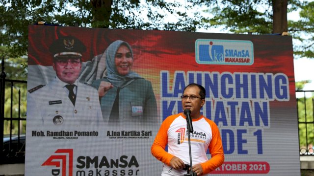 Danny Hadiri Launching Dekade 1 IKA SMANSA, Tekankan Perkuatan Silaturahmi