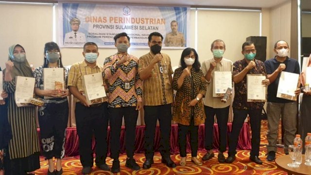 7 IKM Binaan Disdag Makassar Dapat Sertifikasi Halal Gratis dari Dinas Perindustrian Sulsel