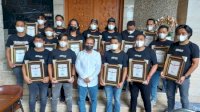 Bongkar Kasus Pencurian di Balaikota, 15 Personel Jatanras Polrestabes Makassar Dapat Penghargaan