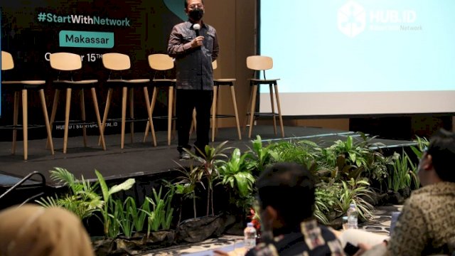 Program HUB.ID, Sekkot Makassar Paparkan Pentingnya Pengembangan Startup