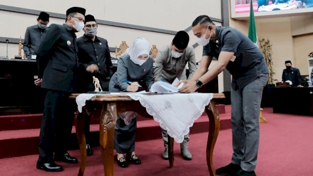 DPRD Makassar Sepakati KUA-PPAS APBD 2022, Berharap Pemkot Bentuk Tim Pengamanan Aset