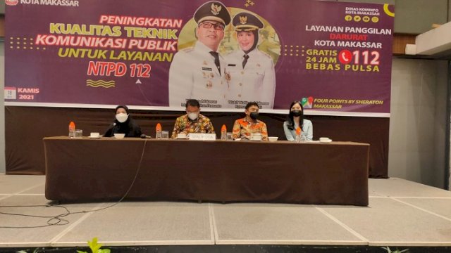 Asisten I Pemkot Makassar Sebut NTPD 112 Berperan dalam Penanggulangan Pandemi Covid-19
