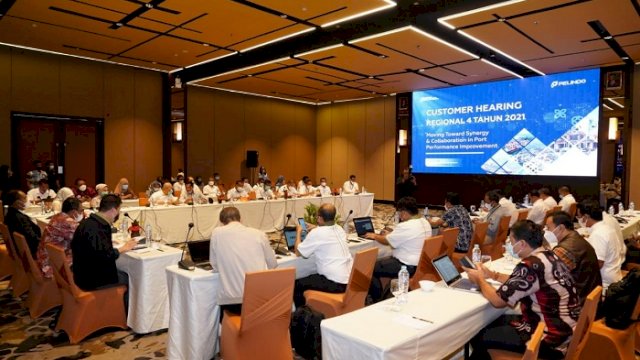 PT Pelabuhan Indonesia (Persero) Regional 4 menggelar Customer Hearing 2021.
