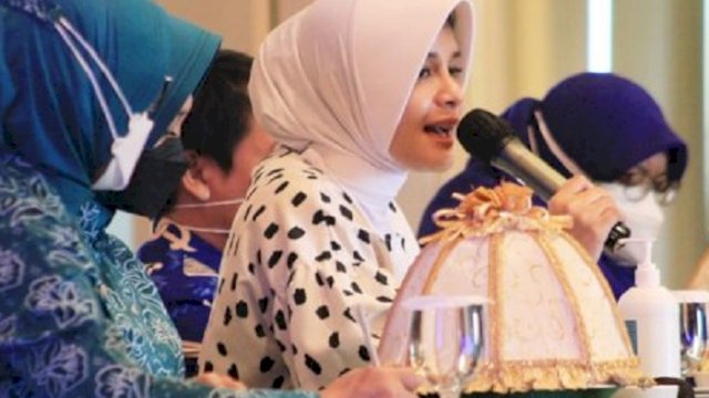 Ketua TP PKK Kabupaten Gowa, Priska Paramita Adnan.