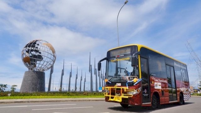 Bus Trans Mamminasata Diluncurkan, Ini Rutenya