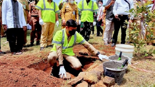 Peletakan Batu Pertama Cimory Diary Land, Mampu Serap 70 Persen Tenaga Kerja dari Gowa