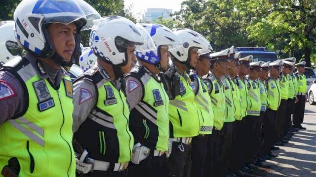 Ilustrasi: Polda Sulsel akan menurunkan 4.550 personel dalam Operasi Lilin selama Natal dan tahun tahun 2022. (int)