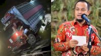 Jembatan Poringan Luwu Ambruk, Truk Muat Pupuk Jatuh, Begini Tanggapan Plt Gubernur Sulsel