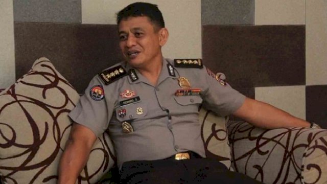Pejabat baru Kabid Humas Polda Sulsel, Kombes Pol Komang Suartana.