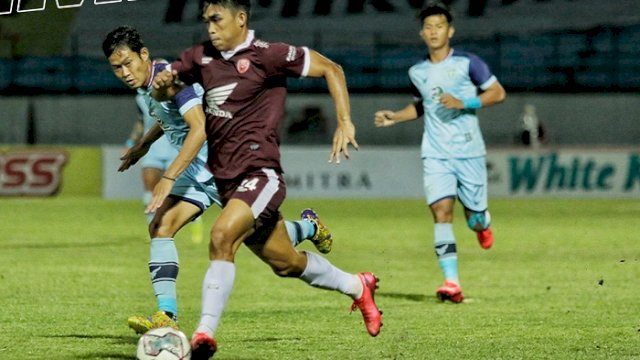 PSM Makassar ditahan imbang Persela Lamongan 1-1. (twitter/@PSM_Makassar)