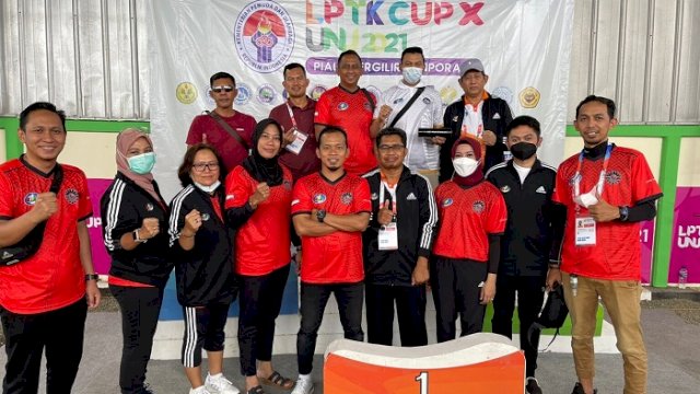 Petanque UNM Rebut 1 Medali Emas dan 2 Perunggu di LPTK Cup X 2021