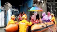 Banjir di Sejumah Daerah, Basarnas Sulsel Diterjunkan ke Sejumlah Lokasi Terdampak