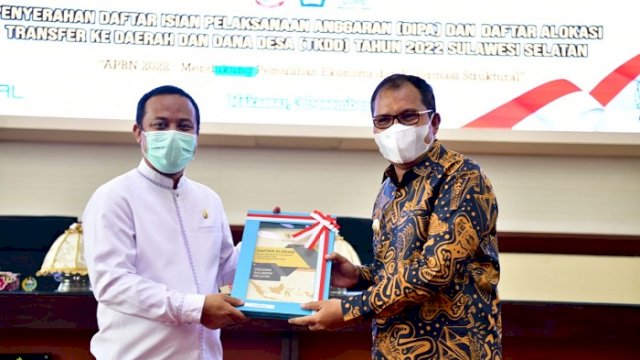 Terima DIPA 2022, Walikota Makassar: Akan Fokus Penanganan Kesehatan Dulu