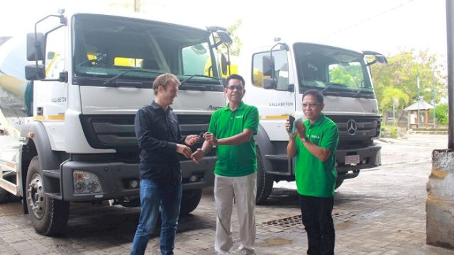 Kalla Beton Terima Tiga Armada Ready Mix, Bakal Tingkatkan Kapasitas Produksi