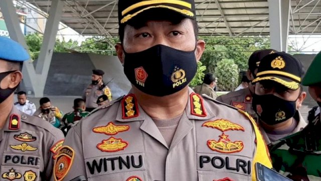 Kapolrestabes Makassar, Kombes Pol Witnu Urip Laksana. (int)