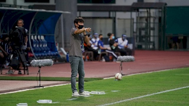 Pelatih Timnas Indonesia Shin Tae-yong. (PSSI)