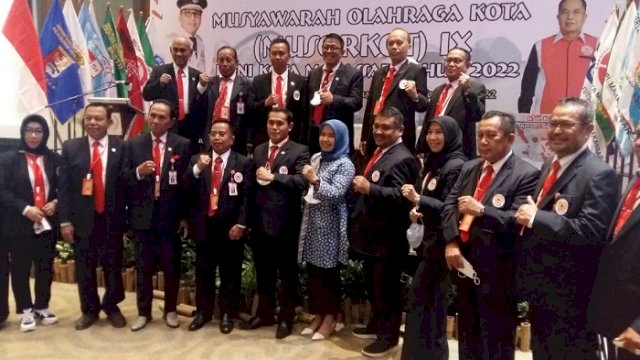 Ahmad Susanto Terpilih Aklamasi Pimpin KONI Makassar