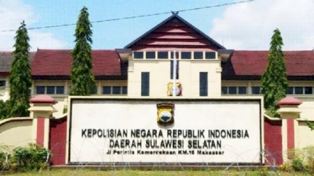 Ilustrasi: Mapolda Sulawesi Selatan.